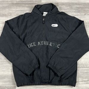 Nike Kids Large Black/Black Athletics Repel 1/2 Zip‎ Sweater DX5365-010 NWOT